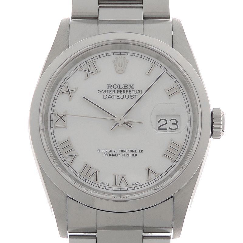 Rolex Watch Silver