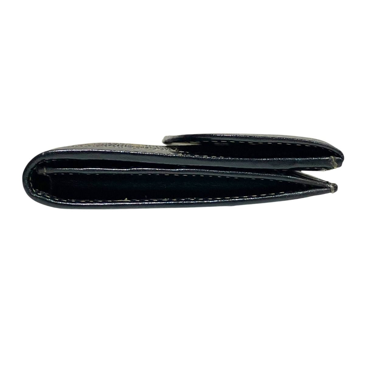 Fendi Zucca Pattern Wallet Canvas Leather — view 7