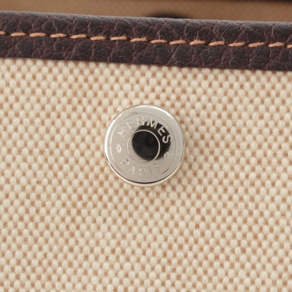 Hermes Garden Party Toilet Ash Buffalo Tote Bag Beige Brown PM 36 — view 7