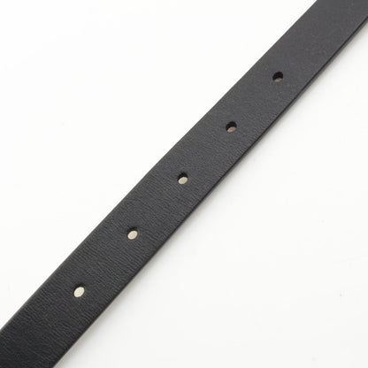 Dior CD Logo 30 Toronto Montaigne 20 Slim Smooth Calfskin Reversible Belt White — view 6