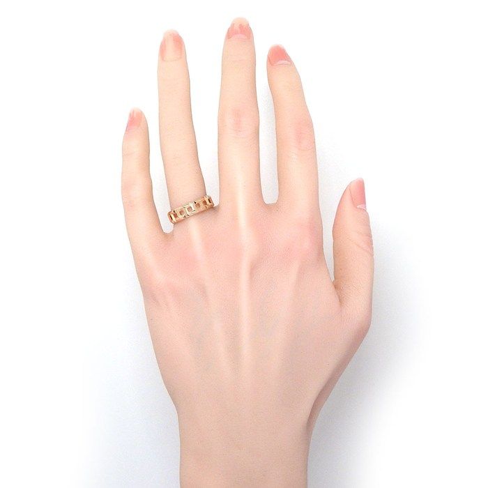 Tiffany & Co Ring T True Wide 18K Pink Gold — view 4