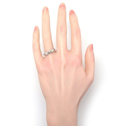Tiffany & Co Ring Notes Mill Gray Band Logo Signature — view 4