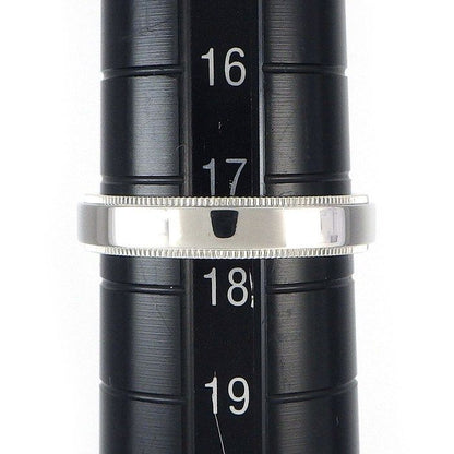 Tiffany & Co Ring Notes Mill Gray Band Logo Signature — view 5