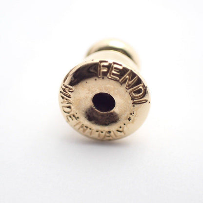 Fendi O-Rock Earrings Gold Color Rhinestone Pawn — view 6