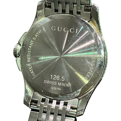 Gucci Timeless Watch SS Quartz White Dial 126.5 — view 5