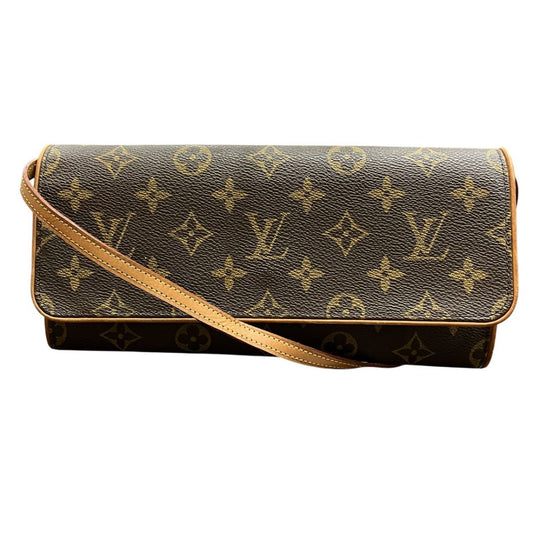 Louis Vuitton Pochette Twin GM Monogram Shoulder Bag