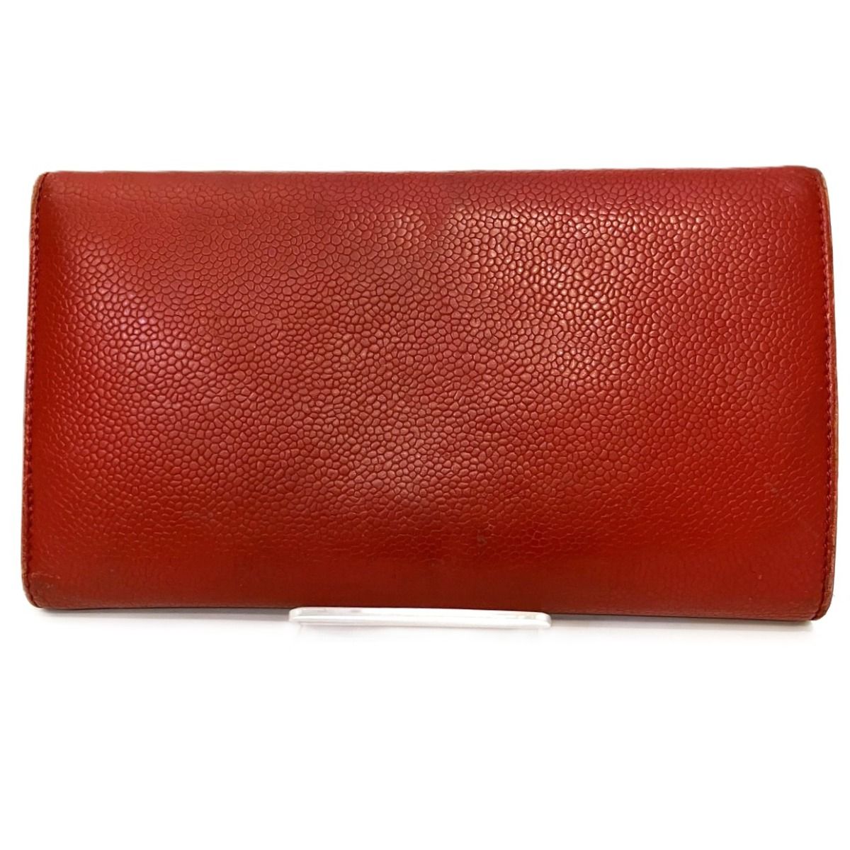 Chanel Coco Trifold Wallet Caviar Leather — view 2