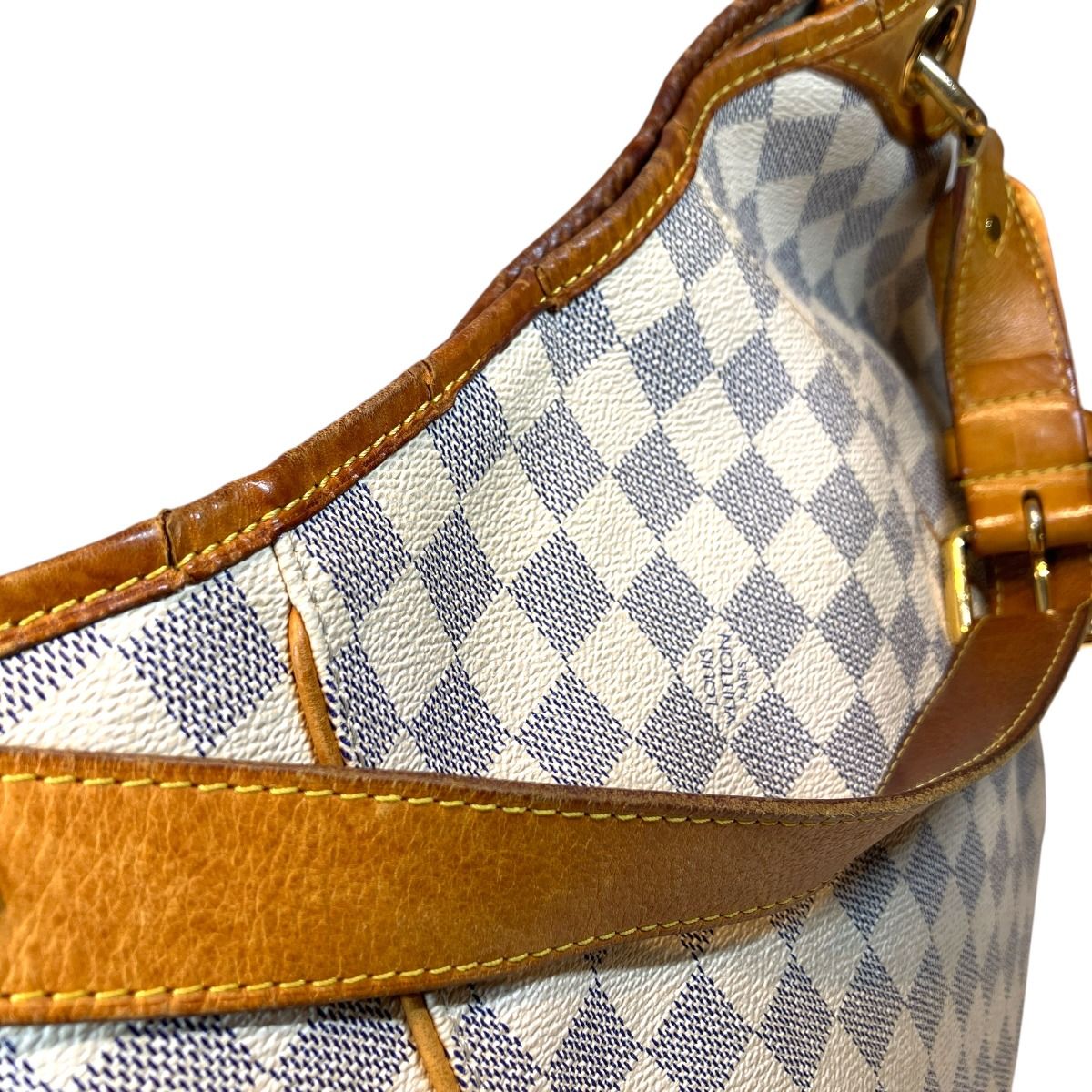 Louis Vuitton Galleria PM Damier Azur Shoulder Bag Canvas — view 7
