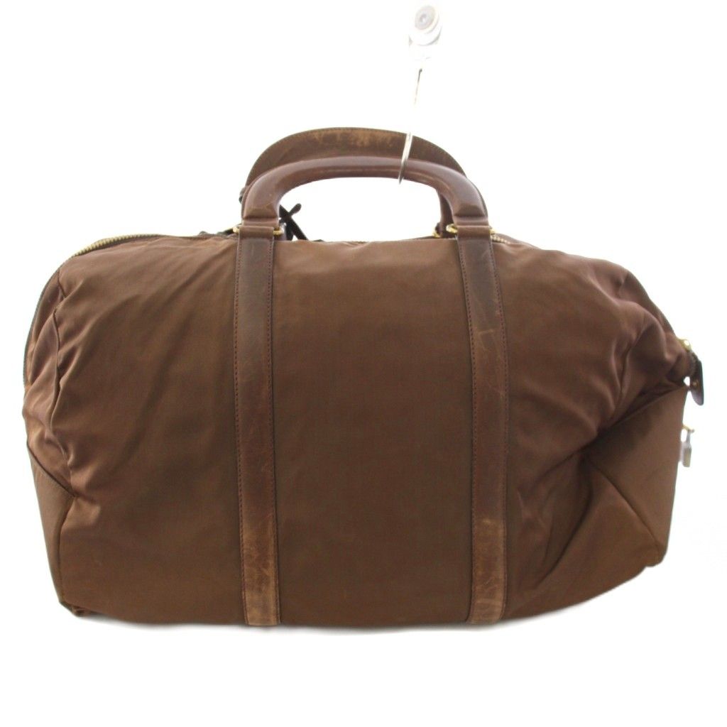 Prada Boston Bag Nylon Brown TK 4 — view 2