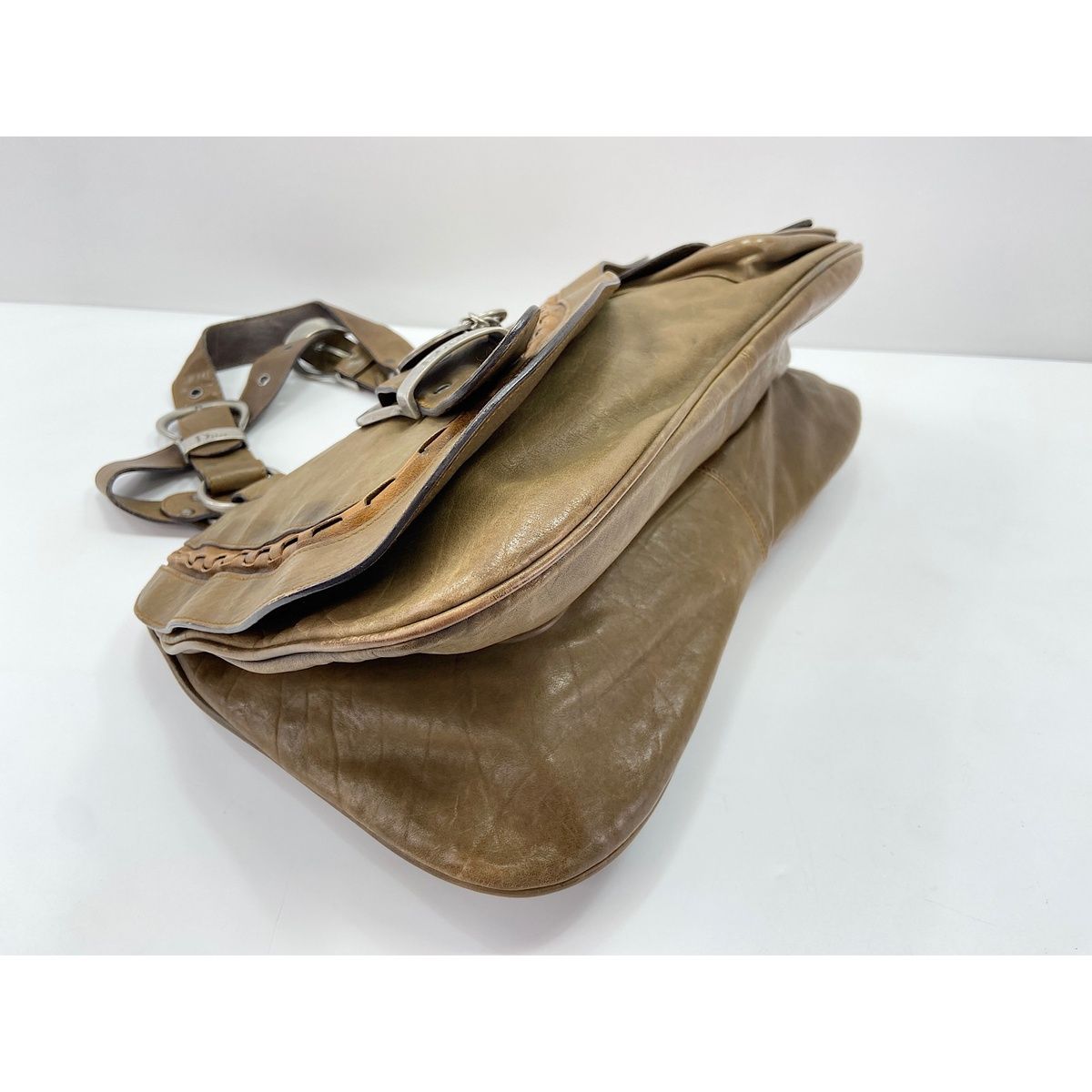 Dior Handbag Gaucho Khaki — view 7