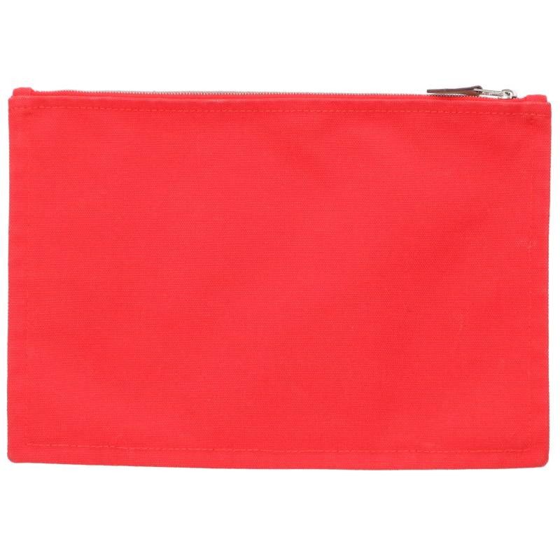 Hermes Logo Print Pouch — view 2