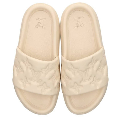 Louis Vuitton Waterfront Embossed Monogram Slide Sandals — view 5