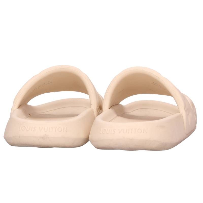 Louis Vuitton Waterfront Embossed Monogram Slide Sandals — view 3