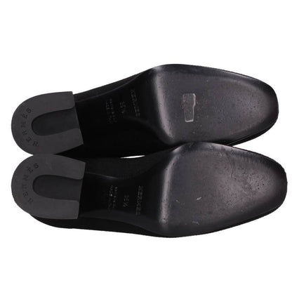 Hermes Volver Leather Trim Knit Short Boots — view 3