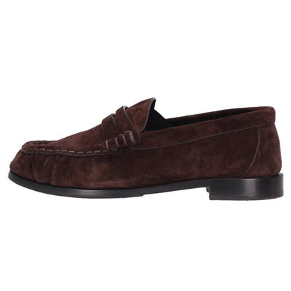 Saint Laurent Paris le Loafers Suede Shoes