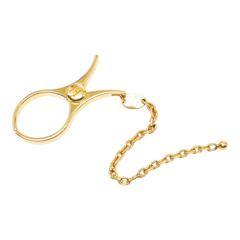 Hermes Phil Glove Holder Gold Plated Gloves