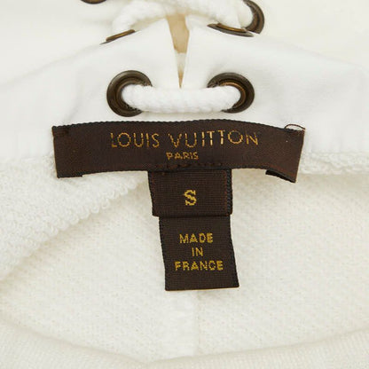 Louis Vuitton Short Sleeve S White Cotton Dress — view 6