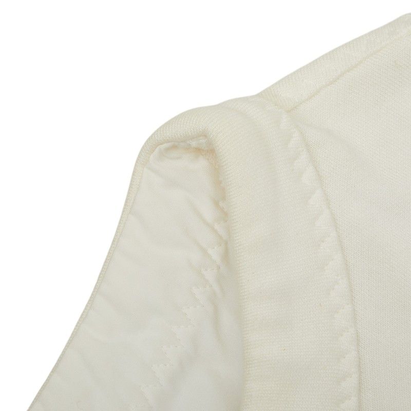 Louis Vuitton Short Sleeve S White Cotton Dress — view 3