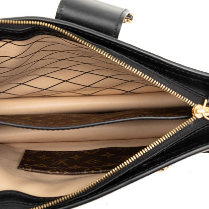 Louis Vuitton Monogram Reverse Trunk Clutch Crossbody Shoulder Bag Brown — view 4