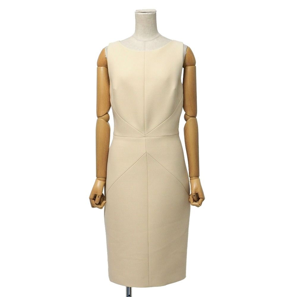 Dior Dress 40 Sleeveless Silk Blend