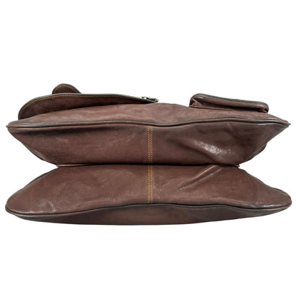 Dior Handbag Dark Brown Concho Coin Antique — view 4