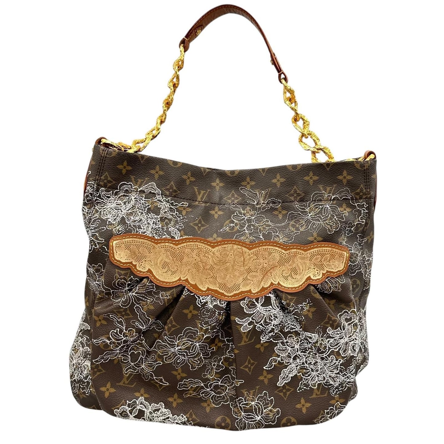 Louis Vuitton Monogram Dantelle Fersen Handbag Brown