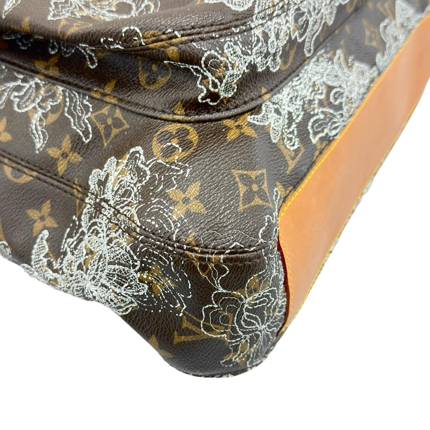 Louis Vuitton Monogram Dantelle Fersen Handbag Brown — view 6
