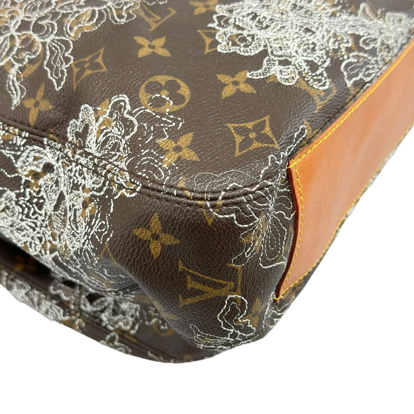 Louis Vuitton Monogram Dantelle Fersen Handbag Brown — view 8