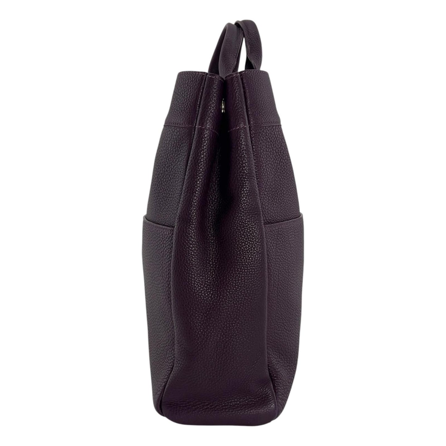 Hermes Fourre Tout MM Tote Bag Togo Raisin Purple — view 3