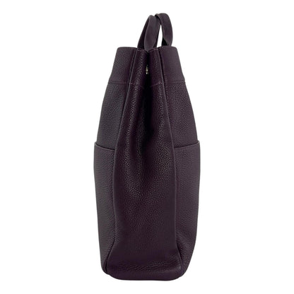 Hermes Fourre Tout MM Tote Bag Togo Raisin Purple — view 3