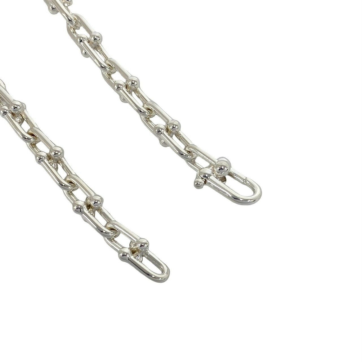 Tiffany & Co HardWear Small Link Necklace 925 Sterling Silver — view 4