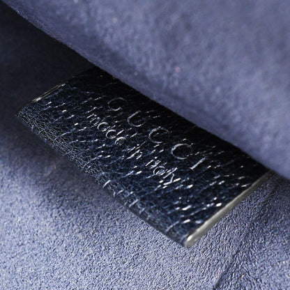 Gucci Tote Bag Square Navy — view 6
