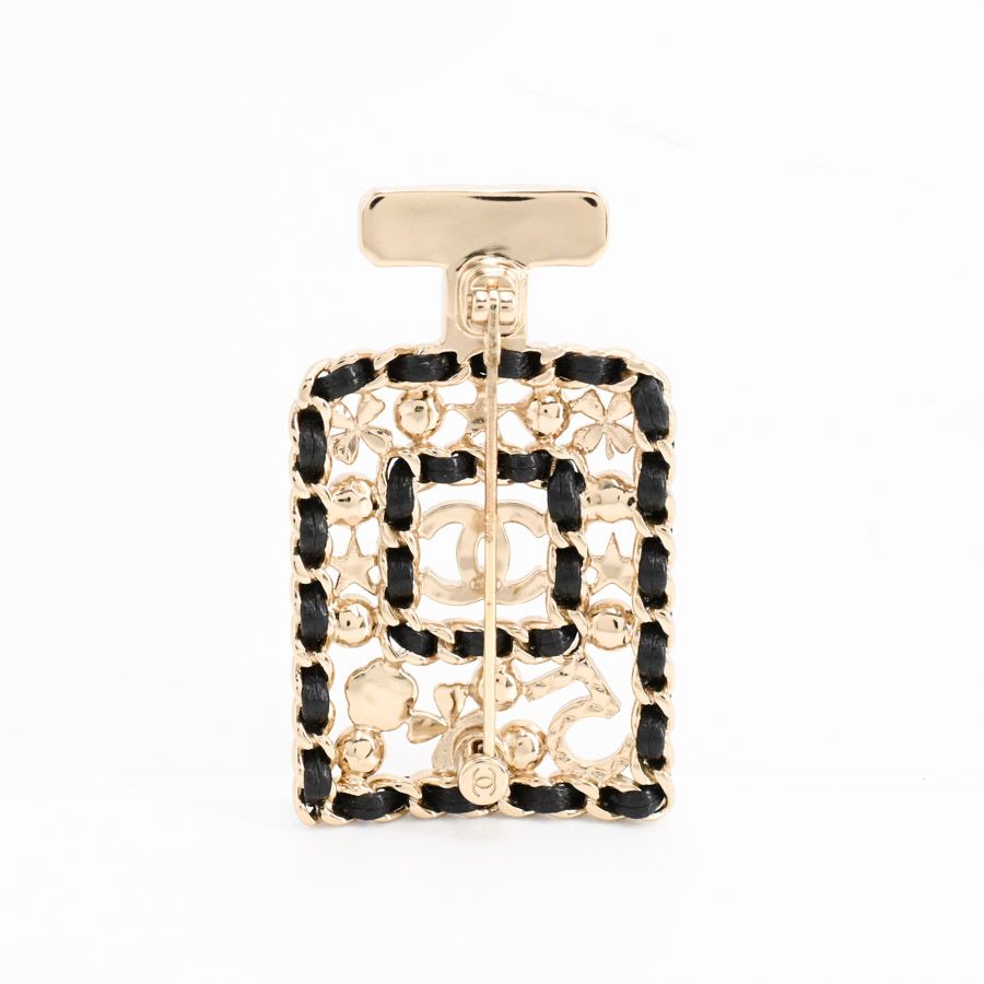 Chanel Brooch Gold — view 3