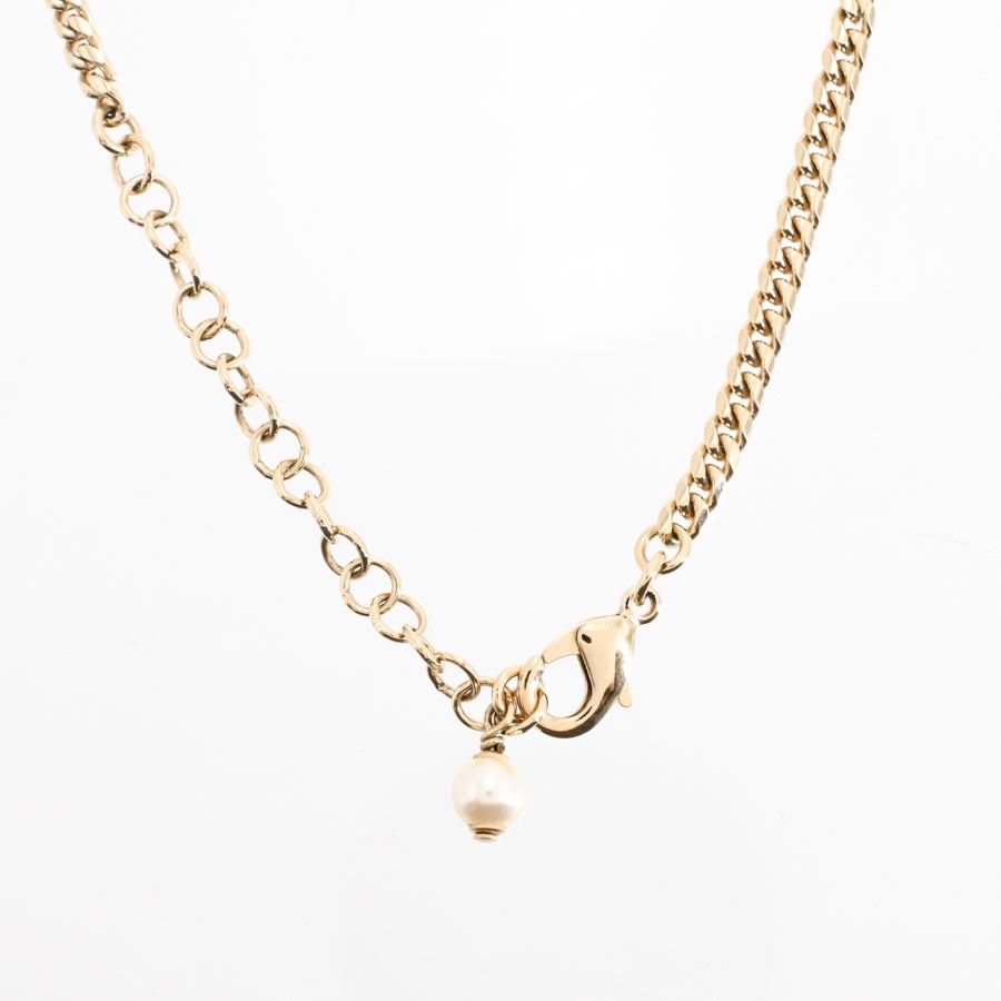 Chanel Necklace Gold — view 4