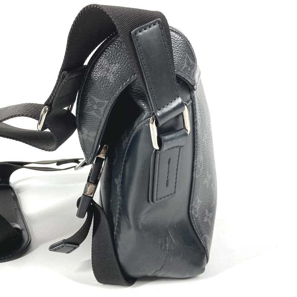 Louis Vuitton Shoulder Bag Messenger Voyage PM Monogram Eclipse Canvas Black — view 3