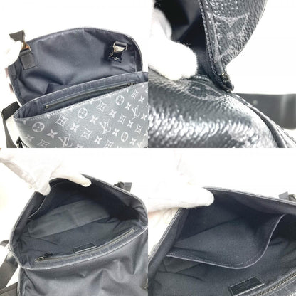Louis Vuitton Shoulder Bag Messenger Voyage PM Monogram Eclipse Canvas Black — view 8