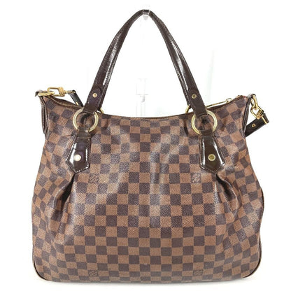Louis Vuitton Shoulder Bag I-Vora MM Damier Canvas Ebene Brown — view 2