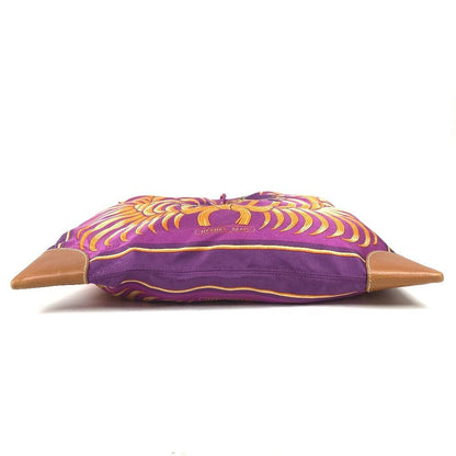 Hermes Shoulder Bag Silk City MM Purple — view 6