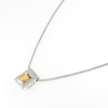 Hermes Citrine Necklace Beige — view 2