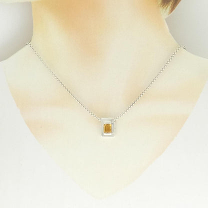 Hermes Citrine Necklace Beige — view 6