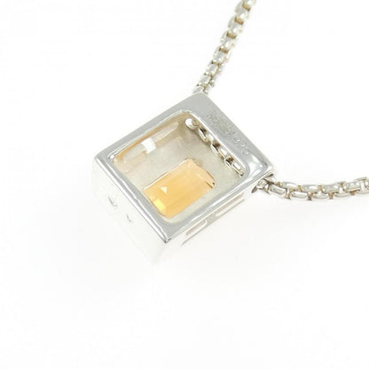 Hermes Citrine Necklace Beige — view 4