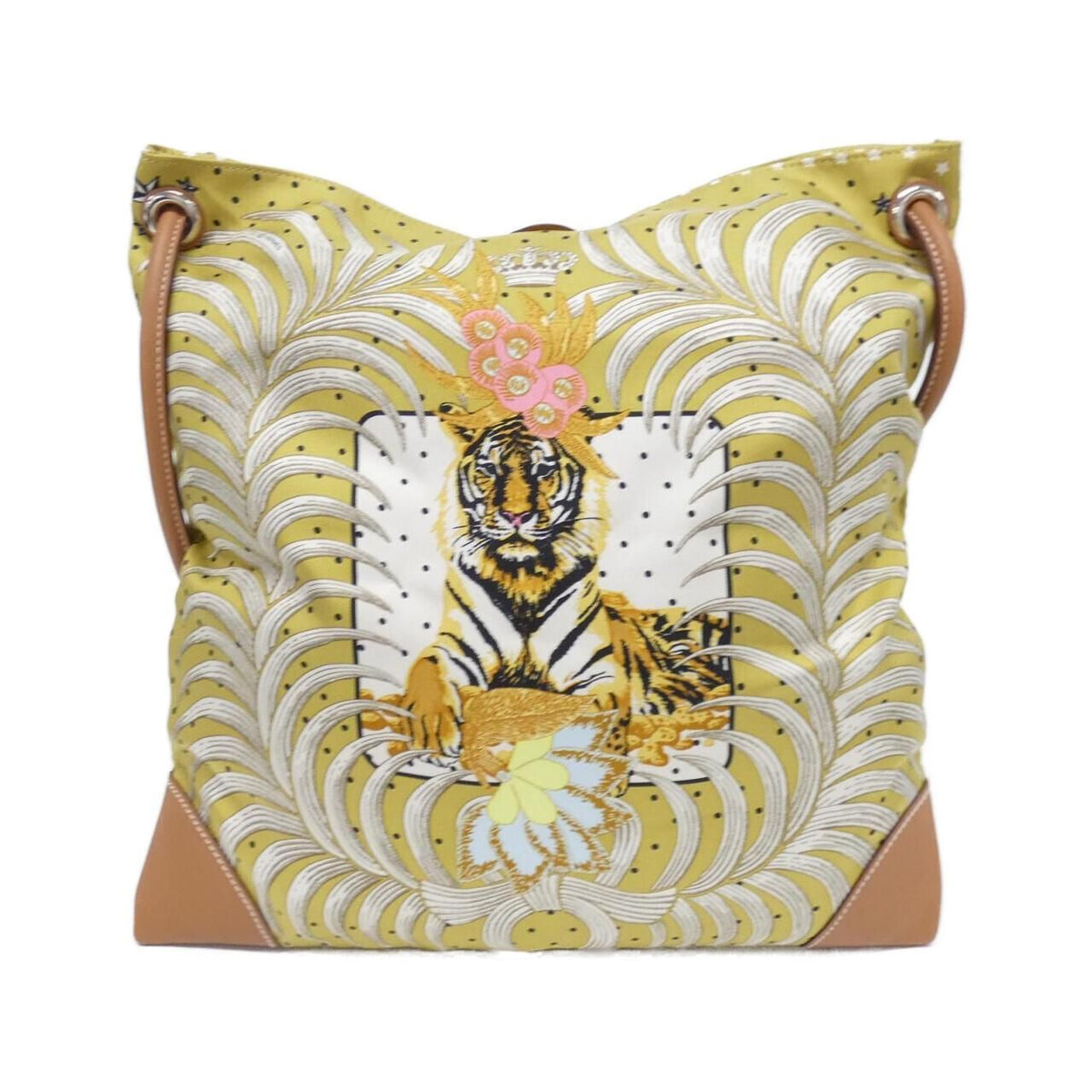 Hermes Tigre Royal Fluri Silky City PM Shoulder Bag — view 2
