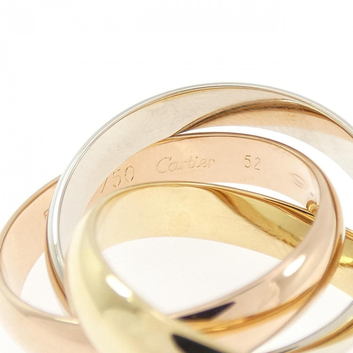Cartier Trinity Ring Gold — view 4