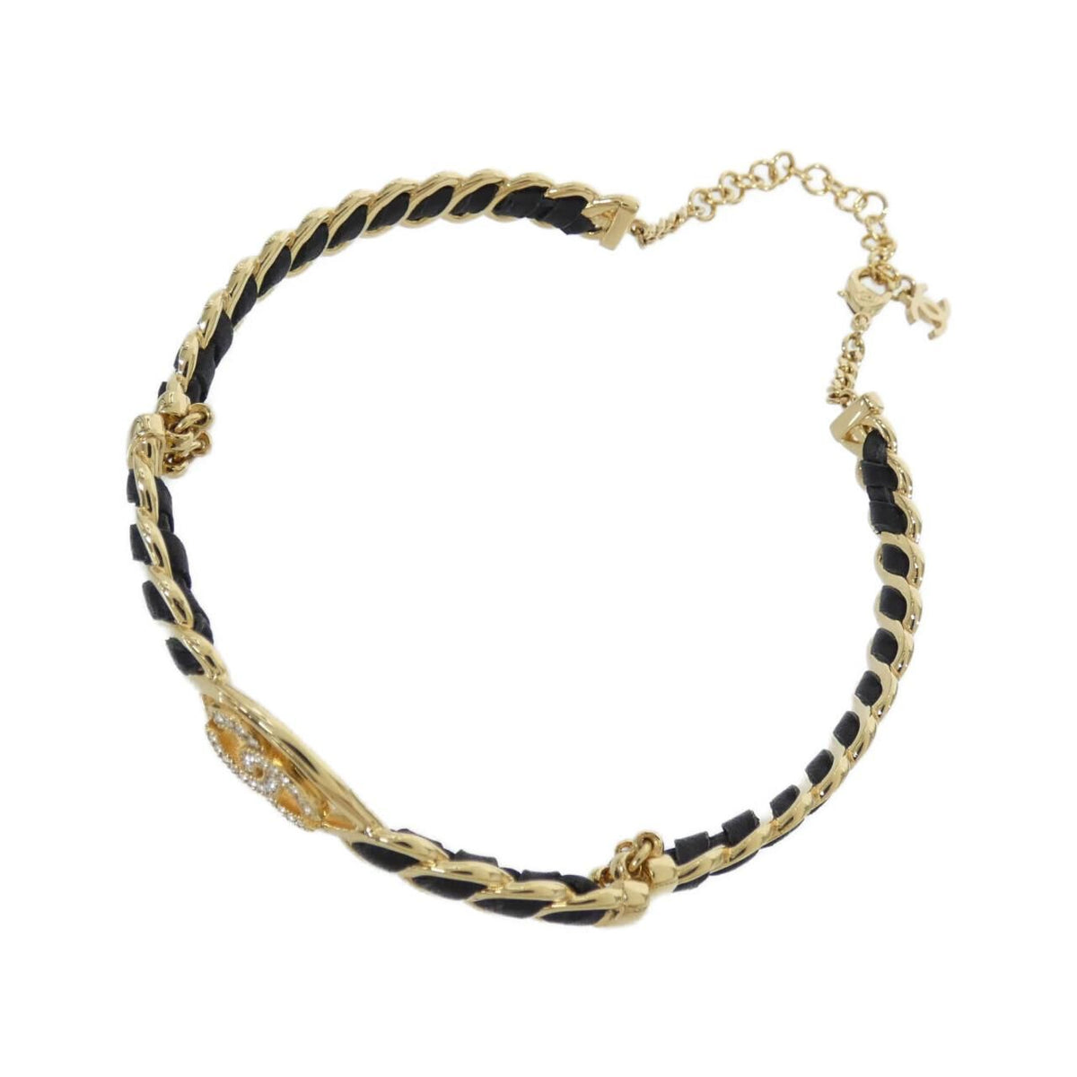 Chanel Choker Necklace Gold — view 2