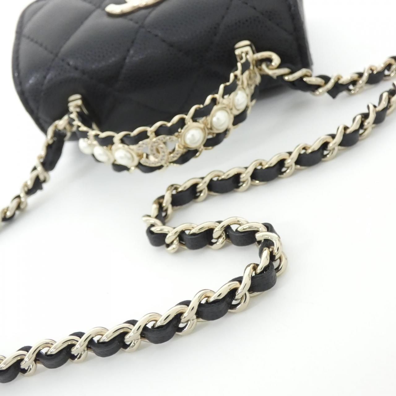Chanel Chain Clutch Black — view 5