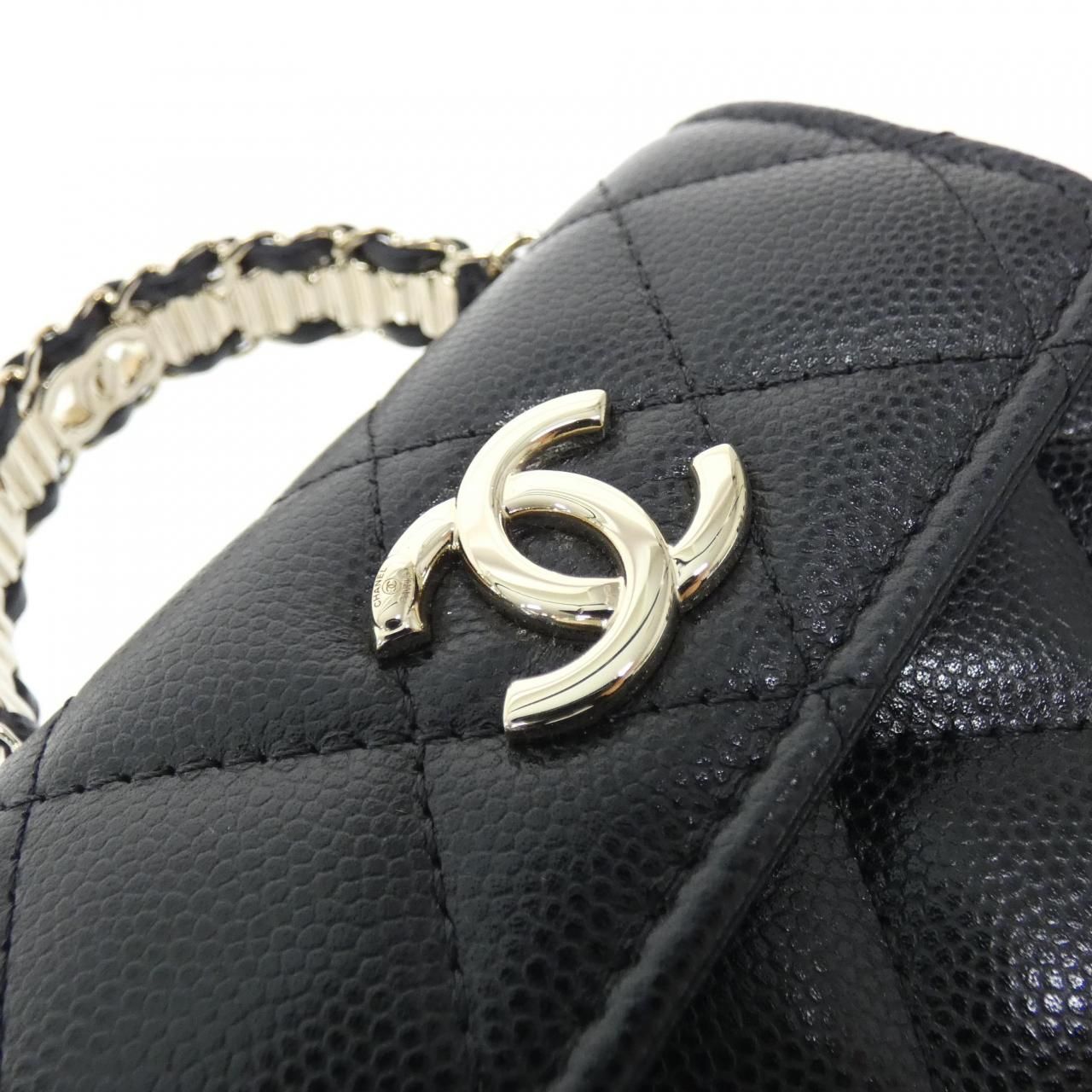 Chanel Chain Clutch Black — view 4
