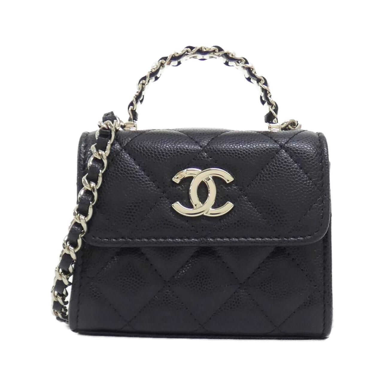 Chanel Chain Clutch Black