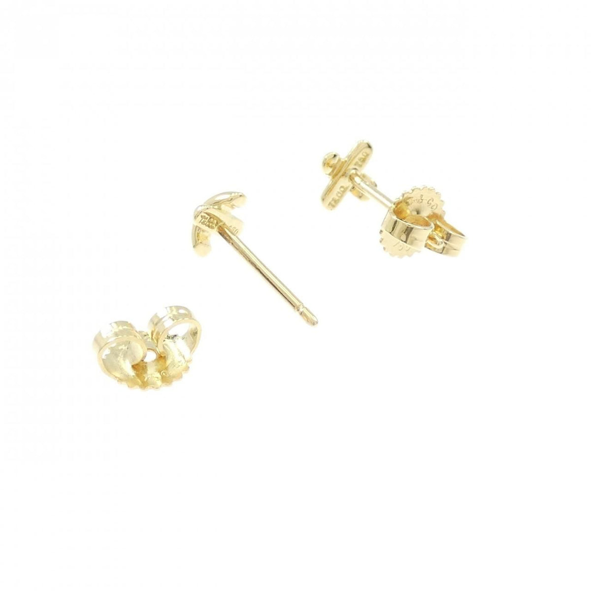 Tiffany & Co Cross Stitch Earrings — view 3