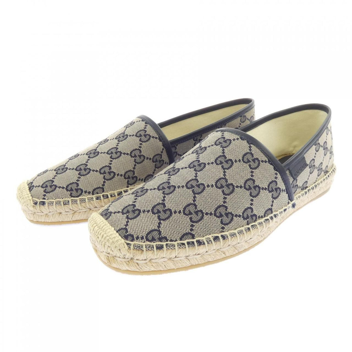 Gucci Flat Sneakers Navy — view 3