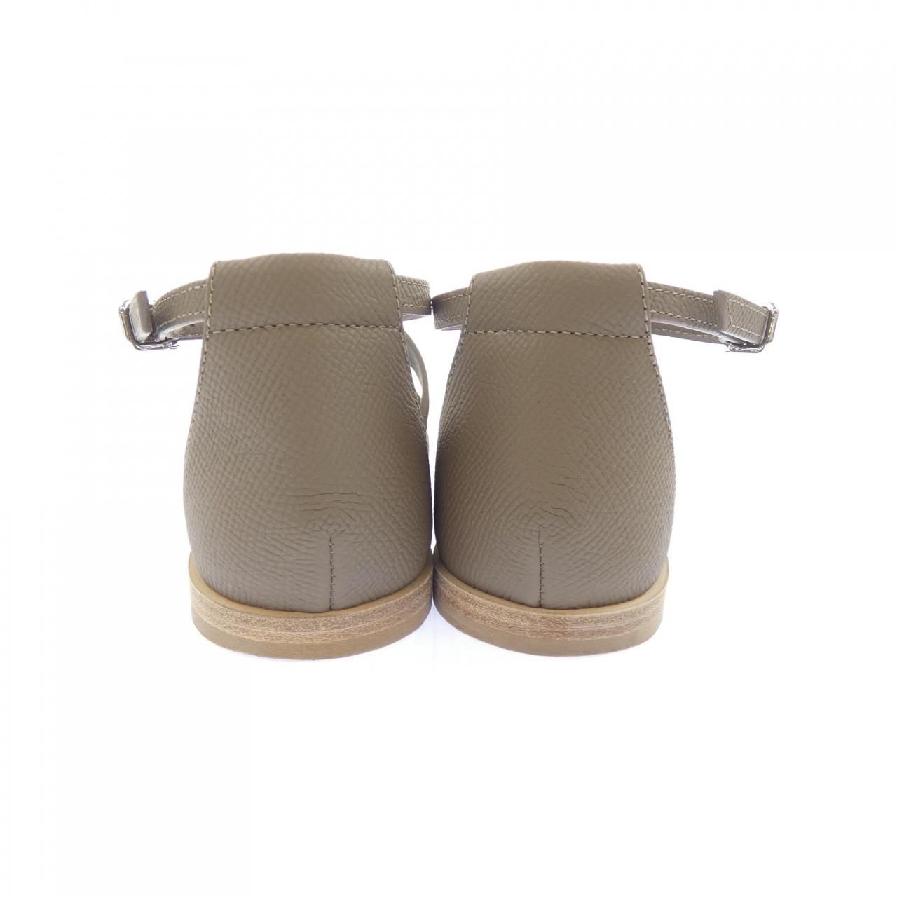 Hermes Santorini Sandals Khaki — view 5